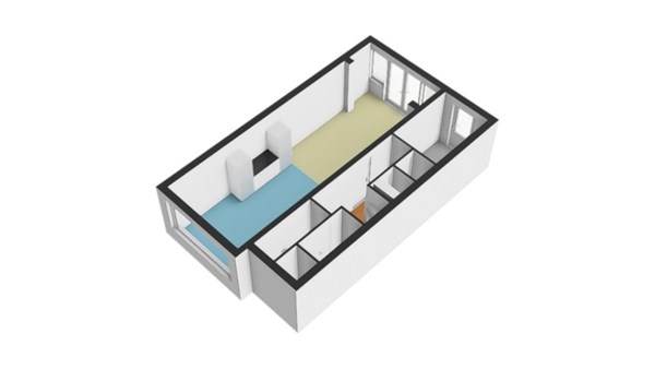 Floorplan - Vierambachtsstraat 42A, 3023 AP Rotterdam